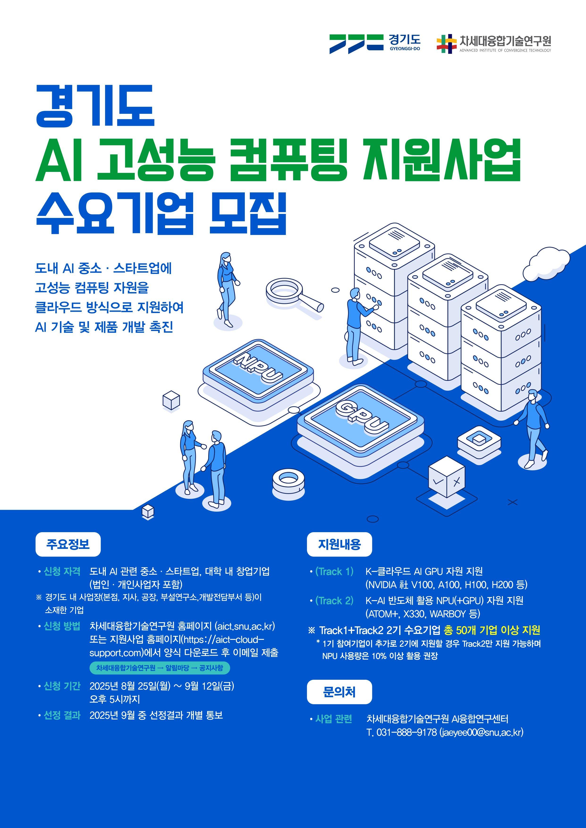 경기도 AI기업 고성능 컴퓨팅 지원사업